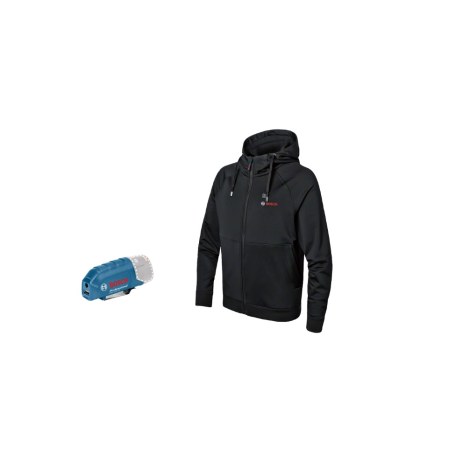 Džemperis Bosch GHH 12; XL; 18 V + usb adapteris GAA 12V-21 (bez akumulatora un lādētāja)