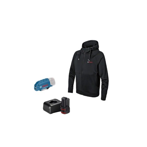 Džemperis Bosch GHH 12; XL; 18 V; 1x2,0 Ah + usb adapteris GAA 12V-21