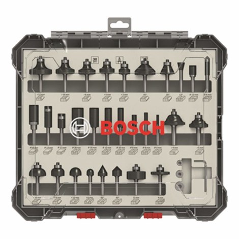 Набор фрез Bosch; 6 mm; 30 шт.