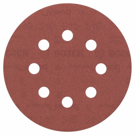 Smilšpapīrs ekscentra slīpmašīnai Expert for Wood; 125 mm; K240; 5 gab.