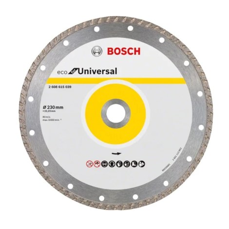 Алмазный отрезной диск Bosch 2608615039; 230x22,23 mm