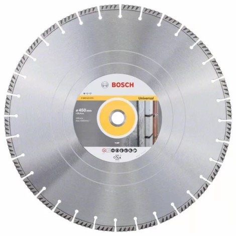 Алмазный отрезной диск Bosch Standard for Universal; Ø450