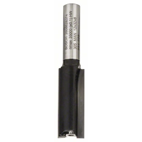 Taisnā pirkstfrēze Bosch; 12 mm; 32/62 mm