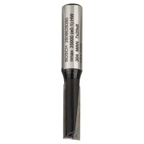 Taisnā pirkstfrēze Bosch; 7 mm; 20/51 mm