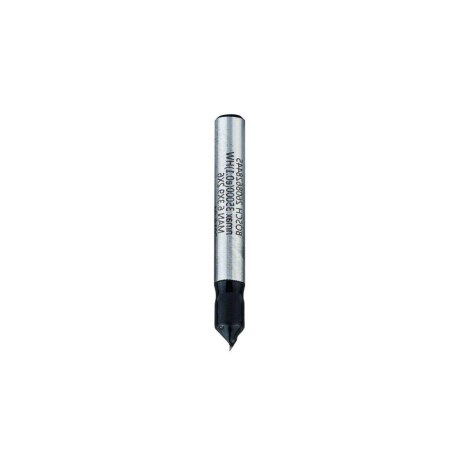 V veida rievu frēze Bosch 2608628445; 6/6,35/16/48 mm