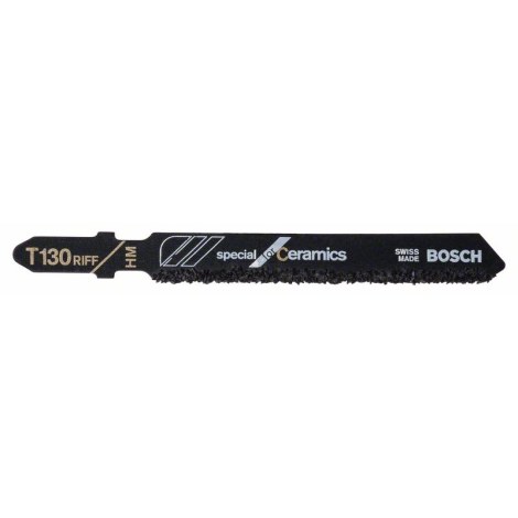 Figūrzāģa asmeņi Bosch T 130 Riff; 3 gab.