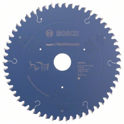 Отрезной диск Bosch Expert for Multi Material 2608642528; 254x30 mm; Z80