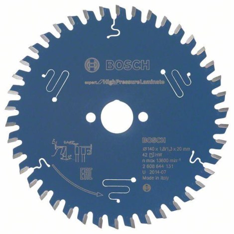 Отрезной диск Bosch Expert for High-Pressure Laminate 2608644135; 190x30 mm; Z56