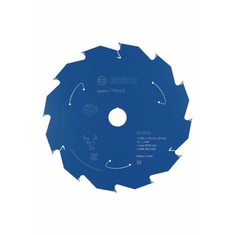 Пильный диск по дереву Bosch Expert for Wood 2608644506; 165 mm