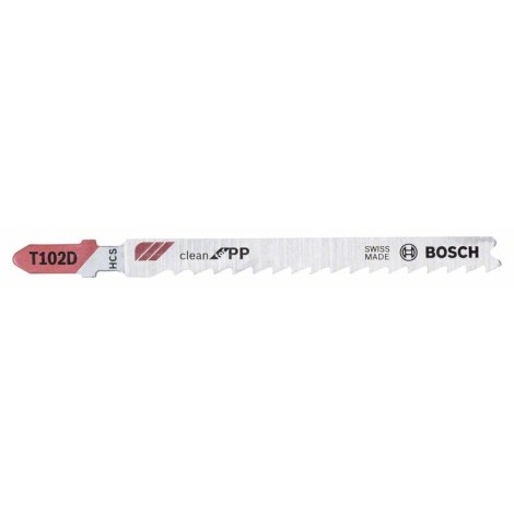 Figūrzāģa asmeņi Bosch T-102 D; 5 gab.