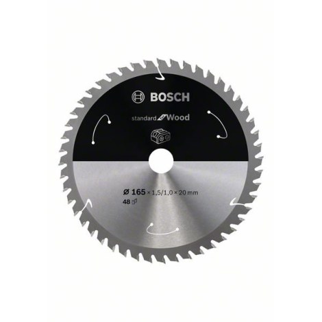 Пильный диск по дереву Bosch Standard for Wood 2608837687; 165 mm