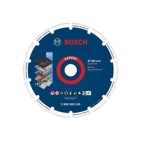 Алмазный отрезной диск Bosch 2608900535; 22,23x180 mm