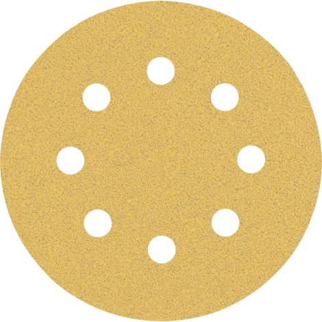 Smilšpapīrs Bosch C470; 115 mm; K80; 5 gab.