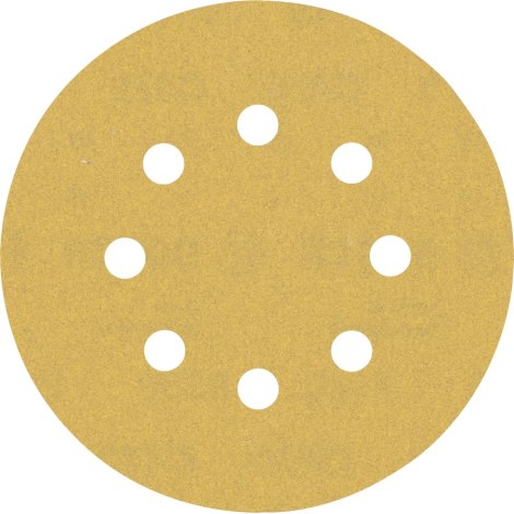 Smilšpapīrs Bosch C470; 125 mm; G180, 5 gab.