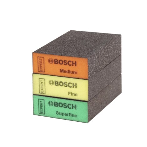 Шлифовальная губка Bosch 2608901175; 69x97x26 mm; 3 шт.