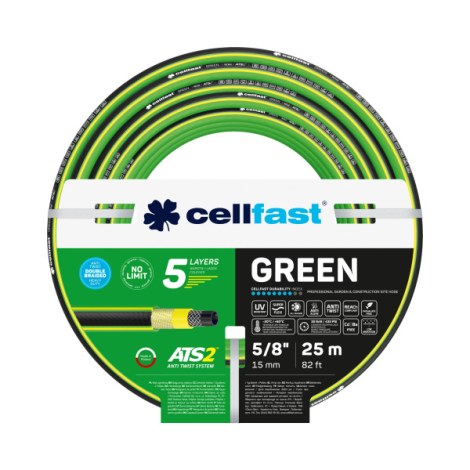 Шланг поливочный Cellfast ATS2 15-110; 25 m; 5/8''