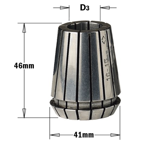 Цанга CMT ER40 184.182.00; 18 mm