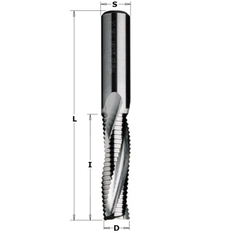 Taisnā pirkstfrēze CMT; 16x55x16 mm