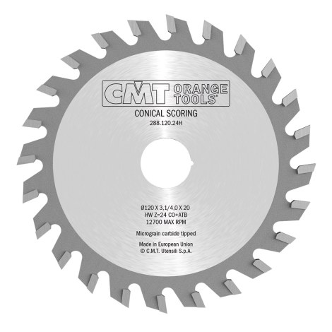 Регулируемый предварительный диск CMT 288; 180x4,8-5,6x45; Z36; 10°
