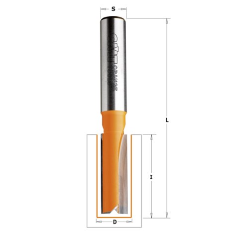 Taisnā pirkstfrēze CMT; S=6 mm; D=15 mm
