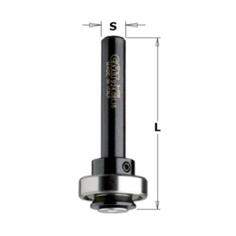 Фрезерный шпиндель CMT 724.061.00; S=6 mm; L=55 mm
