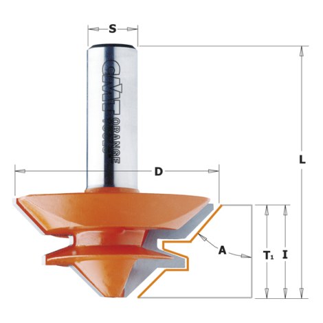Фреза соединительная CMT; S=12 mm; D=70 mm