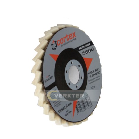 Диск полировальный Cortex Standart; 125x22,2 mm;