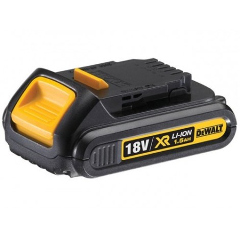 Akumulators DeWalt DCB 181; 18V; 1,5 Ah; Li-ion
