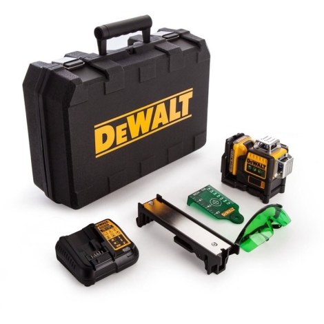 Лазерный нивелир DeWalt DCE089D1G зеленый