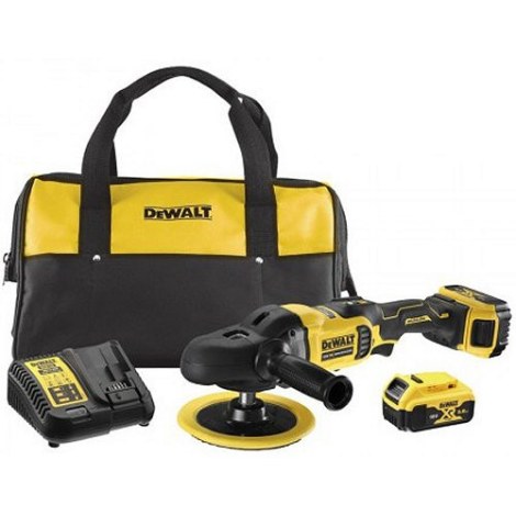 Полировальная машина DeWalt DCM849P2-QW; 18 V; 2x5,0 Ah аккум.