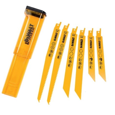 Zāģa asmeņu komplekts DeWalt DT2444-QZ; 152/203/228 mm; 6 gab.