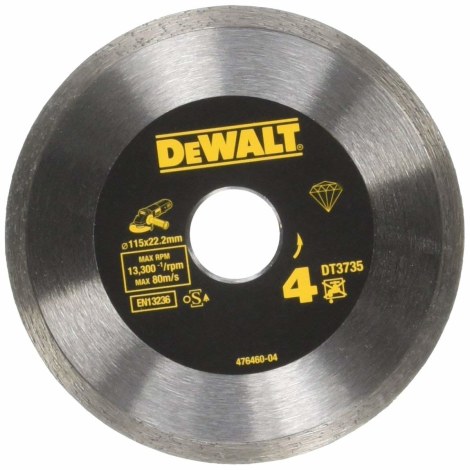 Алмазный отрезной диск DeWalt DT3735-XJ; 115 mm