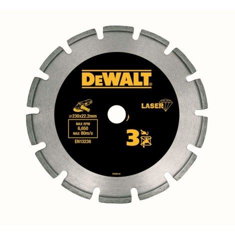 Алмазный отрезной диск DeWalt DT3763-XJ; 230 mm