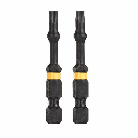 Triecienskrūvgrieža uzgalis DeWalt FLEXTORQ; T20; 57 mm; 2 gab.