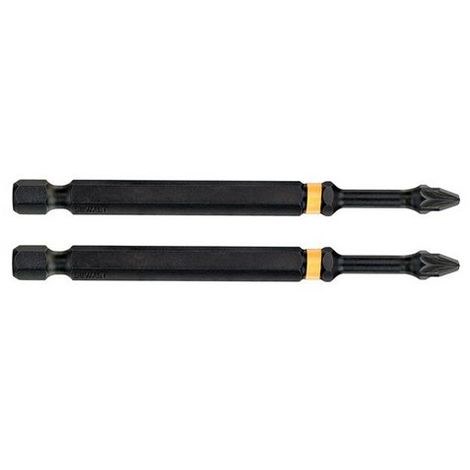Ударная насадка-отвертка DeWalt DT70566T-QZ; PZ2; 89 mm; 2 шт.