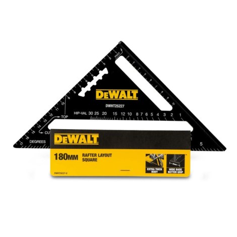 Угольник DeWalt DWHT25227-0; 180 mm