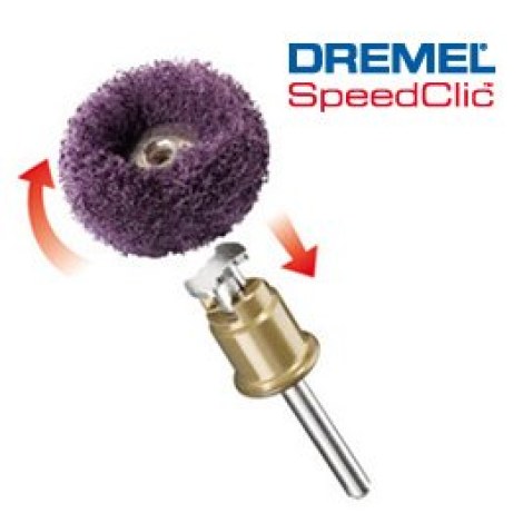 Шлифовальные круги SpeedClic Dremel 512S; 25 mm; 2 шт.