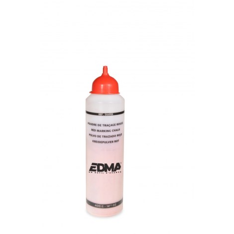 Порошок меловой EDMA 064955; 400 g; красная