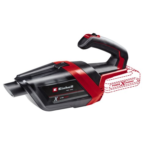 Беспроводной пылесос Einhell TE-HV 18/06 Li solo; 18 V; 0,6 l (без аккумулятора и зарядного устройства)