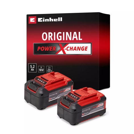 Akumulators Einhell PXC-Twinpack; 18 V; 5,2 Ah; 2 gab.