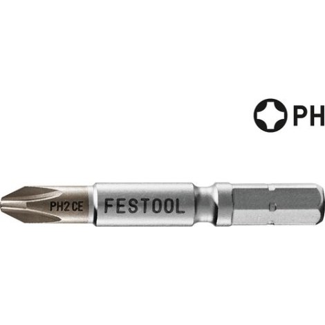 Бита Festool PH 2-50 CENTRO/2; PH2; 2 шт.
