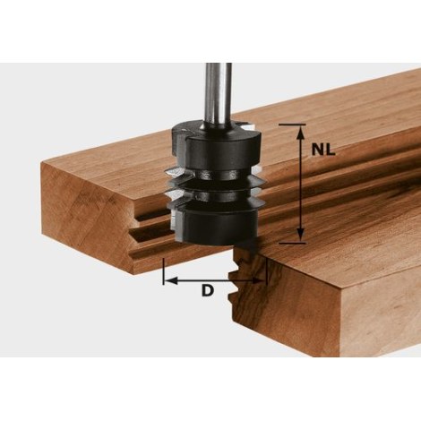 Фреза для сращивания Festool 32/62 mm