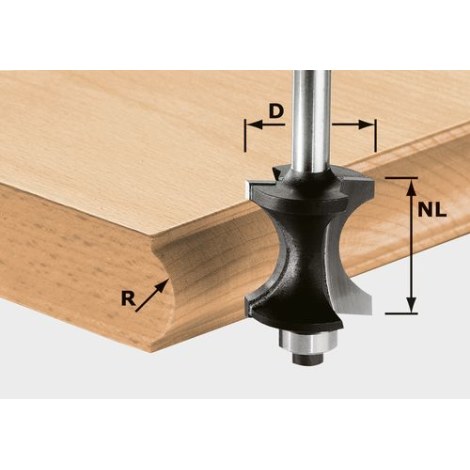 Скругляющая фреза Festool 12/28/70 mm