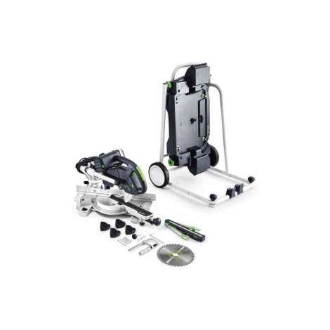 Leņķzāģis Festool KS 60 E-UG-Set KAPEX (ratiņi)
