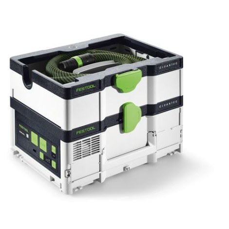 Беспроводной пылесос Festool CLEANTEC CTLC SYS HPC 4,0 I-Plus; 18 V; 4x4,0 Ah аккум.
