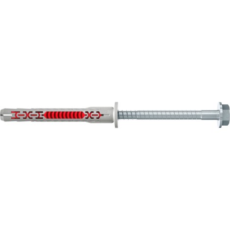 Самонарезающий винт с штифтом Fischer DuoXpand; TX30/SW10; 8,0x80 mm; 4 шт.