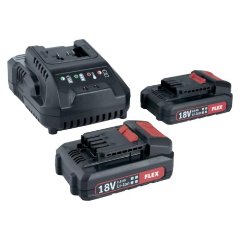 Набор аксессуаров Flex P-Set 22 Q; 18 V; 2x2,5 Ah аккум.