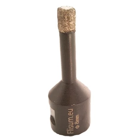 Алмазная сверлильная коронка Flisum RAIMDGK08M14; 8 mm; M14