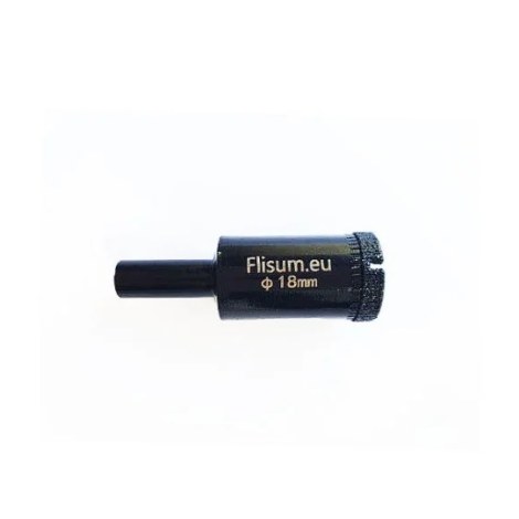 Алмазная сверлильная коронка Flisum RAIMDGK18; 18 mm