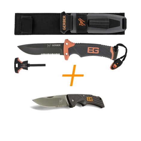 Нож Gerber Bear Grylls Ultimate + Нож Gerber Bear Grylls Compact Scout